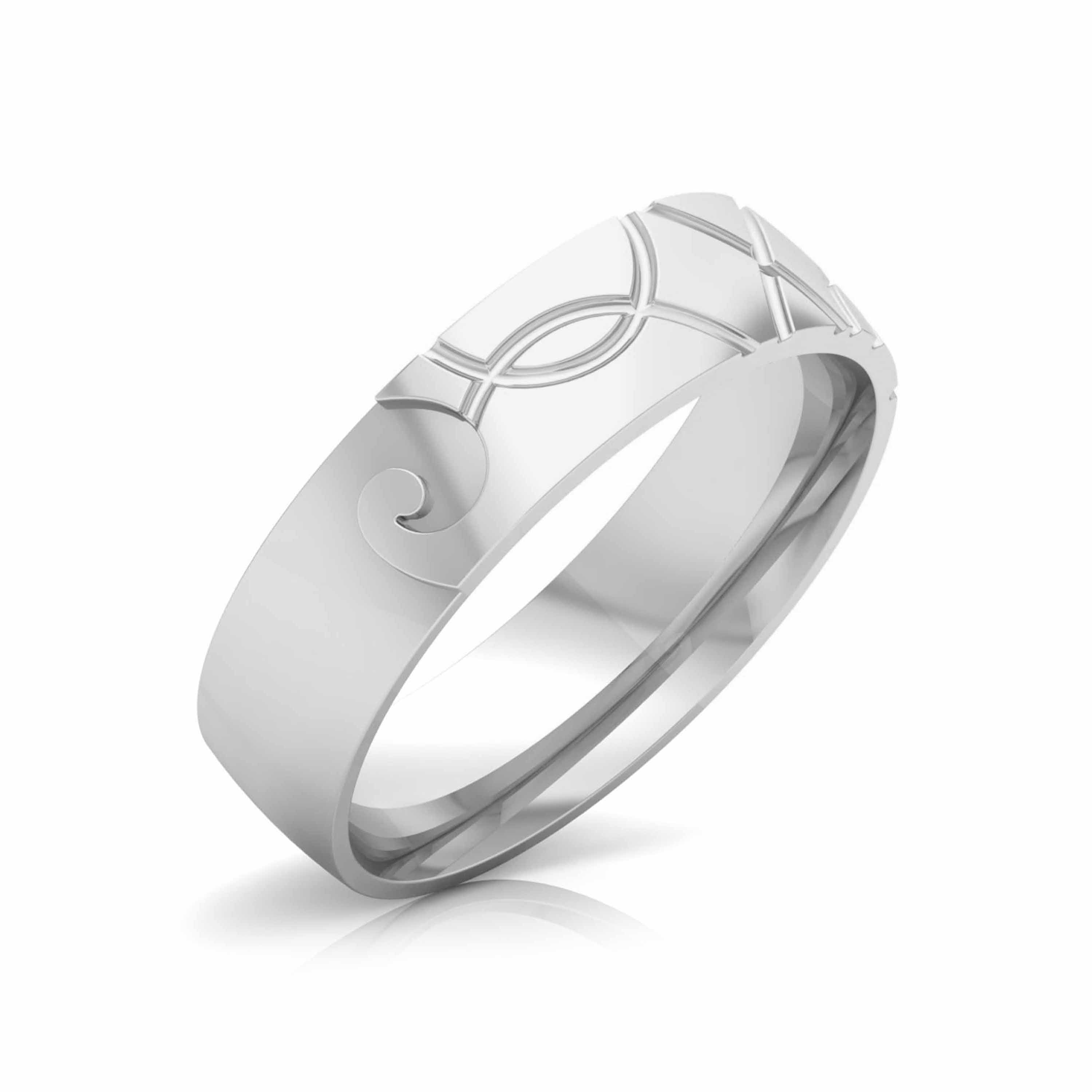 Designer Platinum Diamond Couple Ring JL PT CB 142   Jewelove