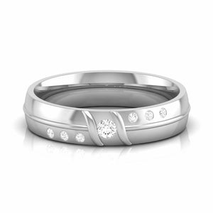Designer Platinum Diamond Couple Ring JL PT CB 144  Women-s-Ring-only Jewelove
