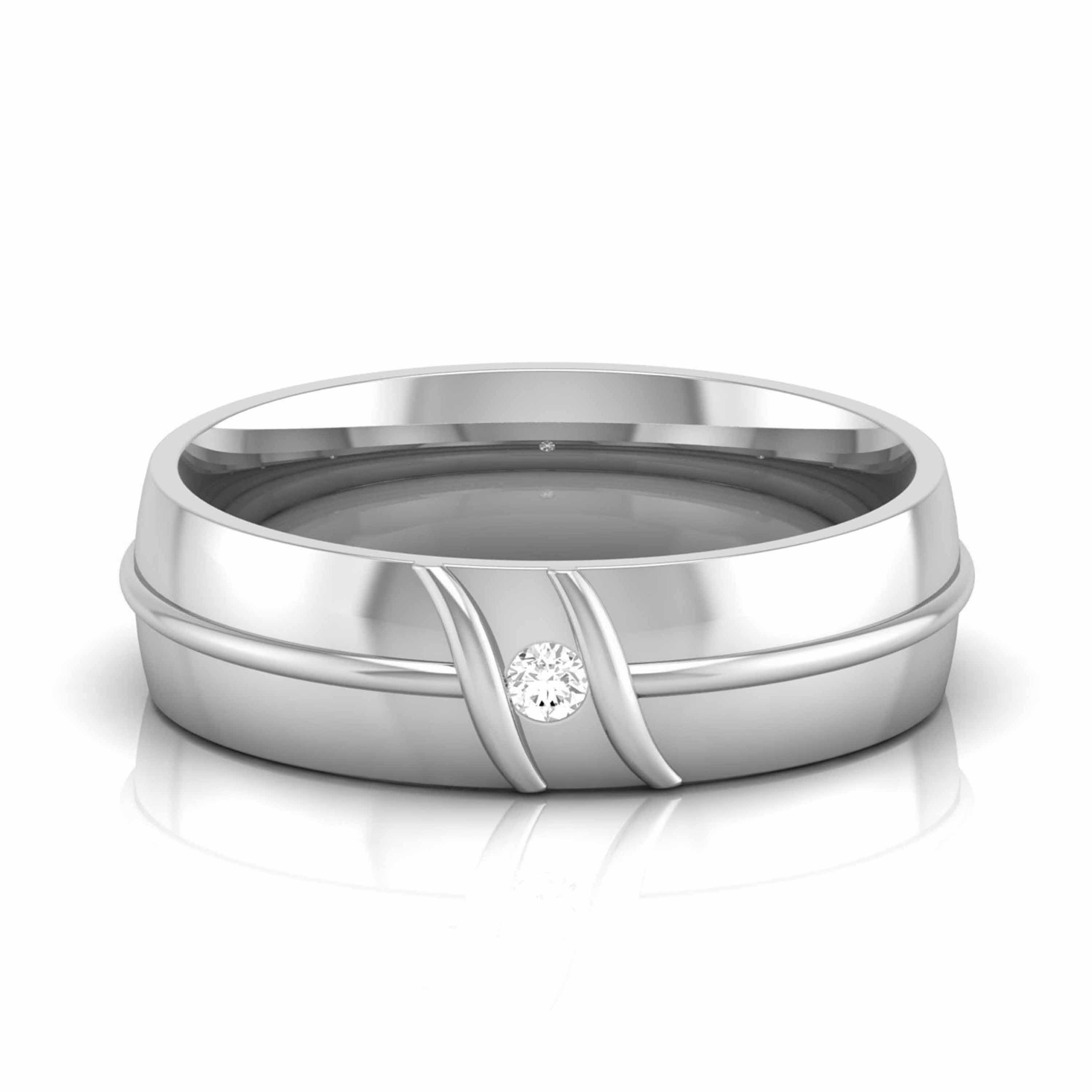 Designer Platinum Diamond Couple Ring JL PT CB 144   Jewelove