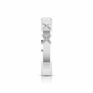 Designer Platinum Diamond Couple Ring JL PT CB 147
