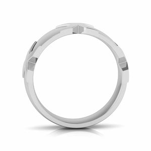 Designer Platinum Diamnd Couple Ring JL PT CB 148   Jewelove