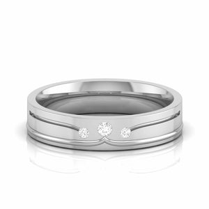 Designer Platinum Diamond Couple Ring JL PT CB 16  Women-s-Ring-only-VVS-GH Jewelove