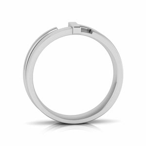 Designer Platinum Diamond Couple Ring JL PT CB 54