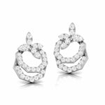 Load image into Gallery viewer, Designer Platinum Diamond Earrings for Women JL PT E OLS 10
