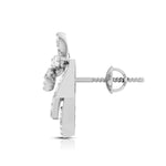Load image into Gallery viewer, Designer Platinum Diamond Earrings for Women JL PT E OLS 10
