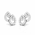 Load image into Gallery viewer, New Fashionable Platinum Diamond Earrings for Women JL PT E OLS 12   Jewelove.US

