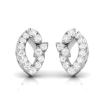 Load image into Gallery viewer, Designer Platinum Diamond Earrings for Women JL PT E OLS 13
