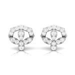 Load image into Gallery viewer, Designer Platinum Diamond Earrings for Women JL PT E OLS 14
