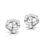 Load image into Gallery viewer, Designer Platinum Diamond Earrings for Women JL PT E OLS 14
