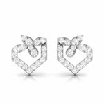 Load image into Gallery viewer, Platinum Fashionable Diamond Earrings for Women JL PT E OLS 15  VVS-GH Jewelove.US
