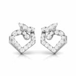 Load image into Gallery viewer, Platinum Fashionable Diamond Earrings for Women JL PT E OLS 15   Jewelove.US
