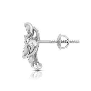 Beautiful Platinum Diamond Earrings for Women JL PT E OLS 16