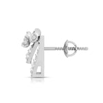 Load image into Gallery viewer, Designer Fashionable Platinum Diamond Earrings for Women JL PT E OLS 17   Jewelove.US
