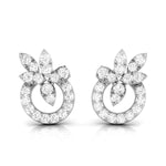 Load image into Gallery viewer, New Fashionable Platinum Diamond Earrings for Women JL PT E OLS 19  VVS-GH Jewelove.US
