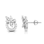 Load image into Gallery viewer, New Fashionable Platinum Diamond Earrings for Women JL PT E OLS 19   Jewelove.US
