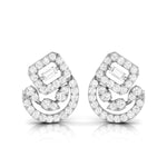 Load image into Gallery viewer, Designer Platinum Diamond Earrings for Women JL PT E OLS 21  VVS-GH Jewelove.US
