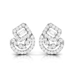 Load image into Gallery viewer, Designer Platinum Diamond Earrings for Women JL PT E OLS 21
