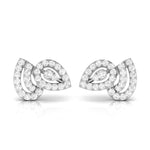 Load image into Gallery viewer, Designer Platinum Diamond Earrings for Women JL PT E OLS 22
