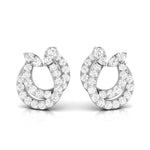 Load image into Gallery viewer, Designer Platinum Diamond Earrings for Women JL PT E OLS 26  VVS-GH Jewelove.US
