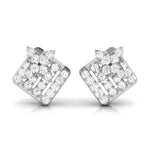 Load image into Gallery viewer, Designer Platinum Diamond Earrings for Women JL PT E OLS 3
