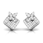 Load image into Gallery viewer, Designer Platinum Diamond Earrings for Women JL PT E OLS 3
