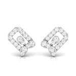 Load image into Gallery viewer, Platinum Fashionable Diamond Earrings for Women JL PT E OLS 6

