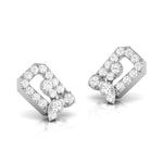 Load image into Gallery viewer, Platinum Fashionable Diamond Earrings for Women JL PT E OLS 6   Jewelove.US

