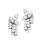 Load image into Gallery viewer, New Fashionable Platinum Diamond Earrings for Women JL PT E OLS 8   Jewelove.US
