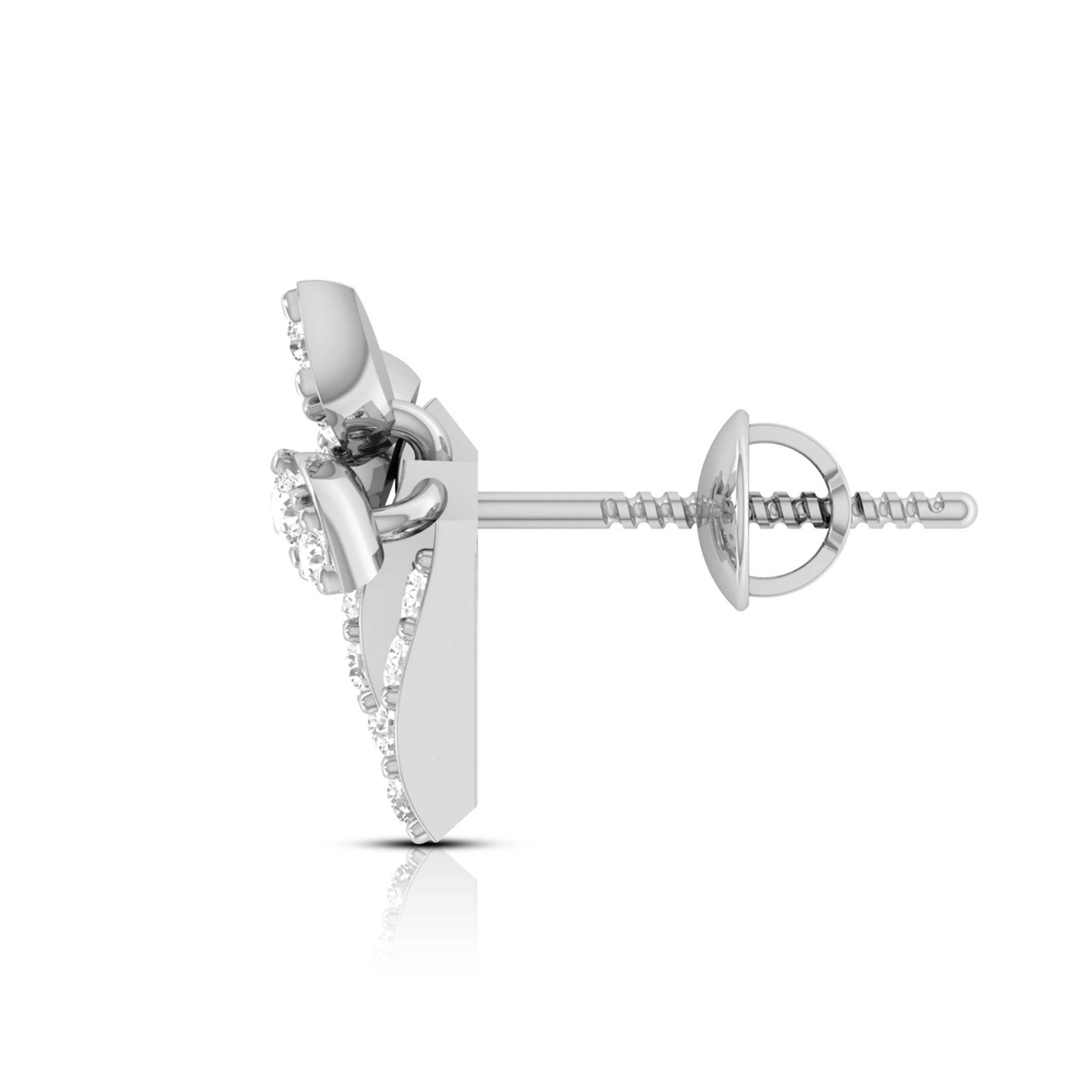 New Fashionable Platinum Diamond Earrings for Women JL PT E OLS 8   Jewelove.US