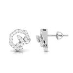 Load image into Gallery viewer, Designer Platinum Diamond Earrings for Women JL PT E OLS 9
