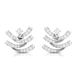 Load image into Gallery viewer, Platinum Earrings with Diamonds JL PT E ST 2010  VVS-GH Jewelove.US
