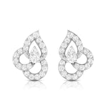 Load image into Gallery viewer, Beautiful Platinum Earrings with Diamonds for Women JL PT E ST 2019
