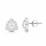 Load image into Gallery viewer, Beautiful Platinum Earrings with Diamonds for Women JL PT E ST 2025
