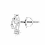 Load image into Gallery viewer, Beautiful Platinum Earrings with Diamonds for Women JL PT E ST 2025

