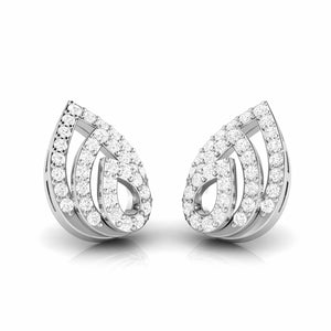 Beautiful Platinum Earrings with Diamonds for Women JL PT E ST 2021