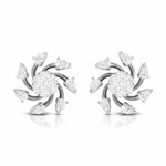 Load image into Gallery viewer, Beautiful Platinum Earrings with Diamonds for Women JL PT E ST 2028
