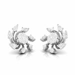Load image into Gallery viewer, Beautiful Platinum Earrings with Diamonds for Women JL PT E ST 2028
