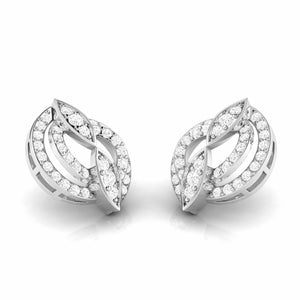 Beautiful Platinum Earrings with Diamonds for Women JL PT E ST 2029  VVS-GH Jewelove.US