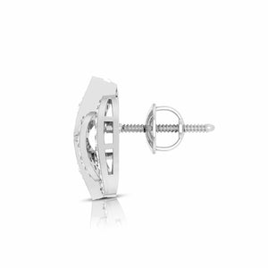 Beautiful Platinum Earrings with Diamonds for Women JL PT E ST 2029   Jewelove.US