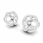 Load image into Gallery viewer, Beautiful Platinum Earrings with Diamonds for Women JL PT E ST 2030   Jewelove.US
