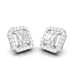 Load image into Gallery viewer, Beautiful Platinum Earrings with Diamonds for Women JL PT E ST 2051
