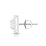 Load image into Gallery viewer, Beautiful Platinum Earrings with Diamonds for Women JL PT E ST 2051
