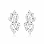 Load image into Gallery viewer, Beautiful Platinum Earrings with Diamonds for Women JL PT E ST 2059
