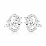 Load image into Gallery viewer, Beautiful Platinum Earrings with Diamonds for Women JL PT E ST 2060   Jewelove.US
