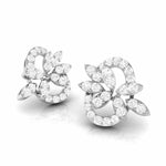 Load image into Gallery viewer, Beautiful Platinum Earrings with Diamonds for Women JL PT E ST 2060   Jewelove.US
