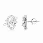 Load image into Gallery viewer, Beautiful Platinum Earrings with Diamonds for Women JL PT E ST 2060   Jewelove.US
