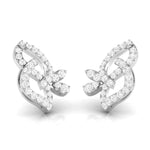 Load image into Gallery viewer, Beautiful Platinum Earrings with Diamonds for Women JL PT E ST 2063
