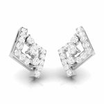 Load image into Gallery viewer, Beautiful Platinum Earrings with Diamonds for Women JL PT E ST 2064
