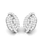 Load image into Gallery viewer, Beautiful Platinum Earrings with Diamonds for Women JL PT E ST 2072  VVS-GH Jewelove.US
