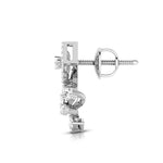 Load image into Gallery viewer, Beautiful Platinum Earrings with Diamonds for Women JL PT E ST 2093   Jewelove.US
